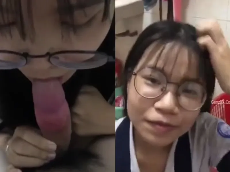 "mày liếm mạnh đi tao sắp ra rồi", em xinh mút chim cho thằng bạn thân